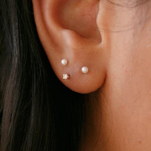 Lydia Birthstone Studs