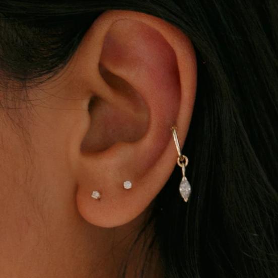 Lydia Birthstone Studs