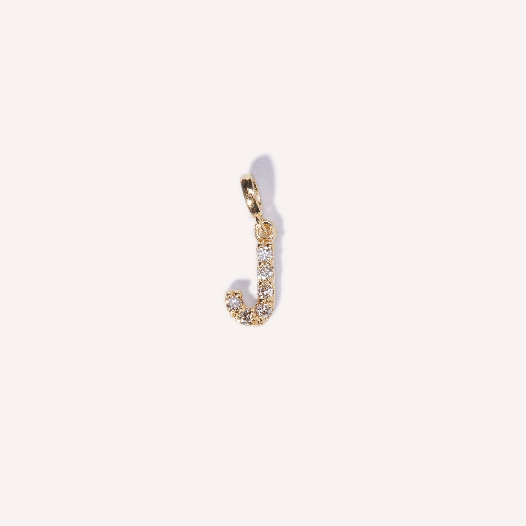 Baby Diamond Initial Charm