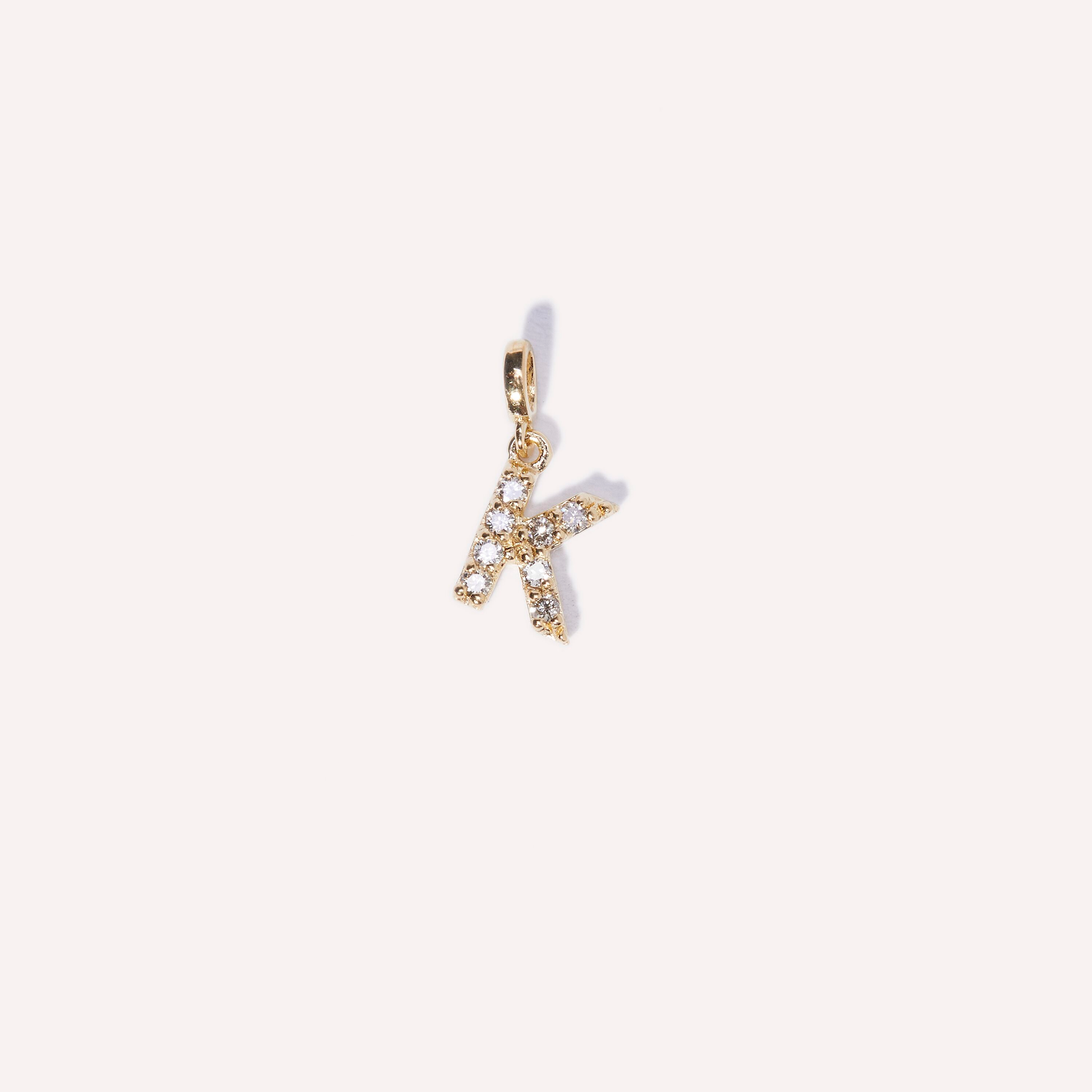 Baby Diamond Initial Charm