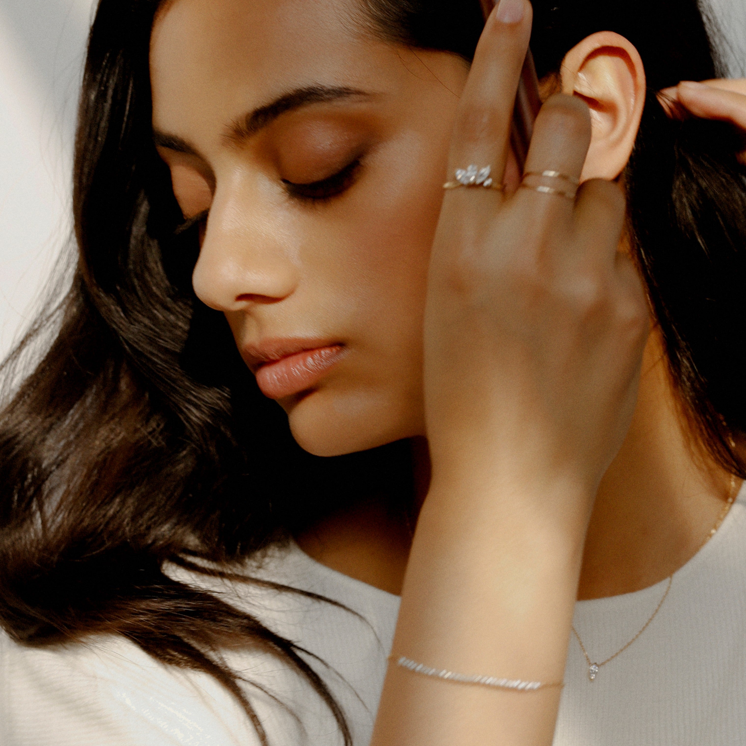 Marquise Charm Necklace