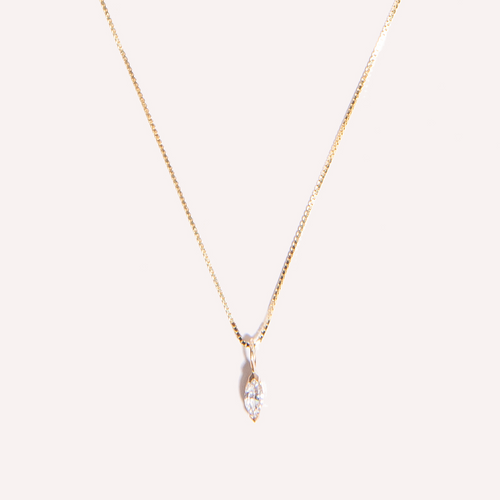 Marquise Charm Necklace