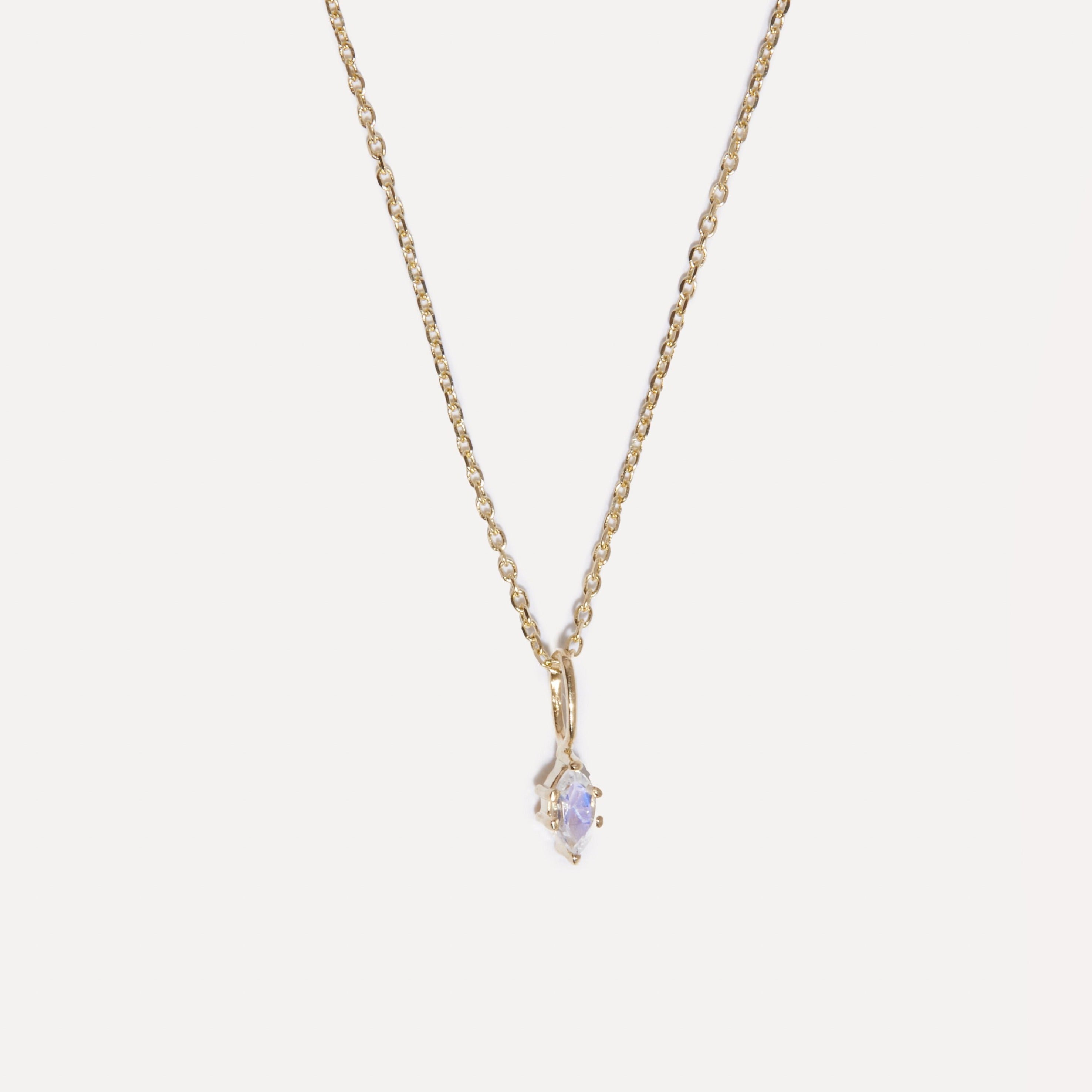 Marquise Birthstone Charm