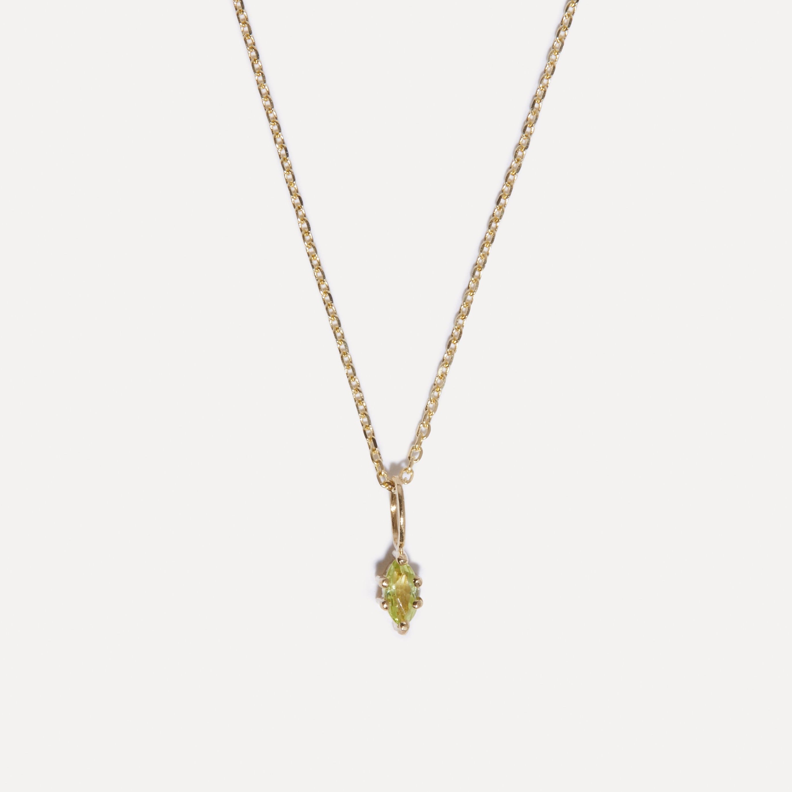 Marquise Birthstone Charm