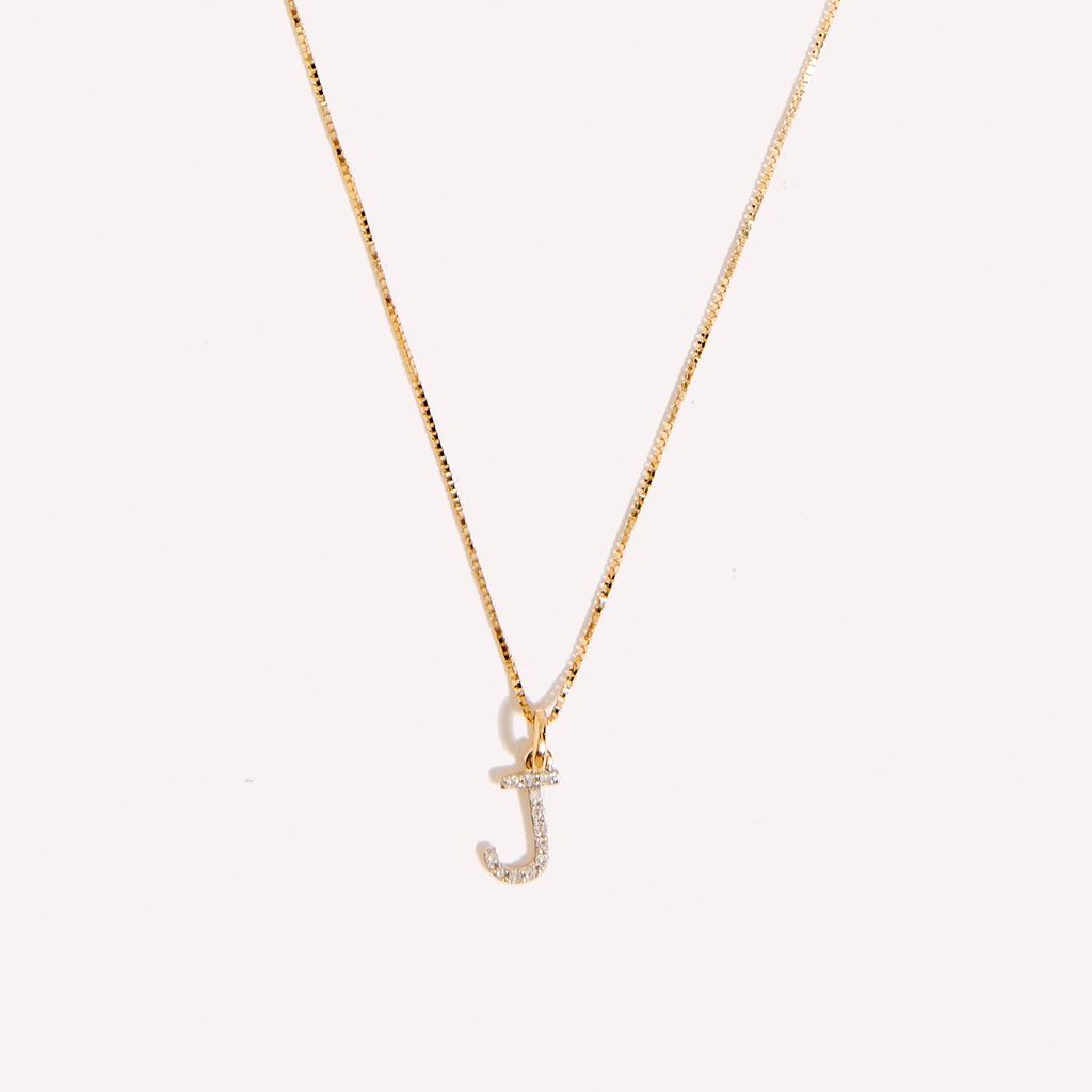 Diamond Initial Charm