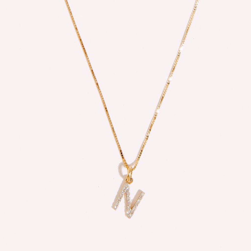 Diamond Initial Charm