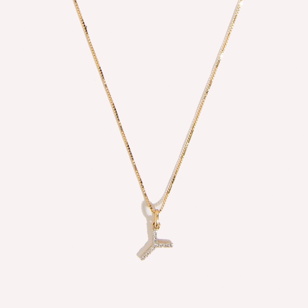 Diamond Initial Charm