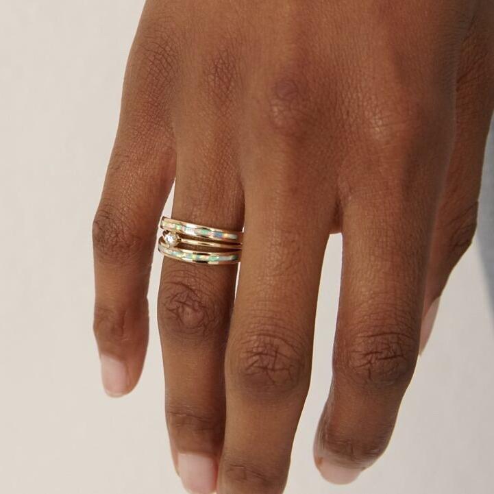 Mini Opal Ring